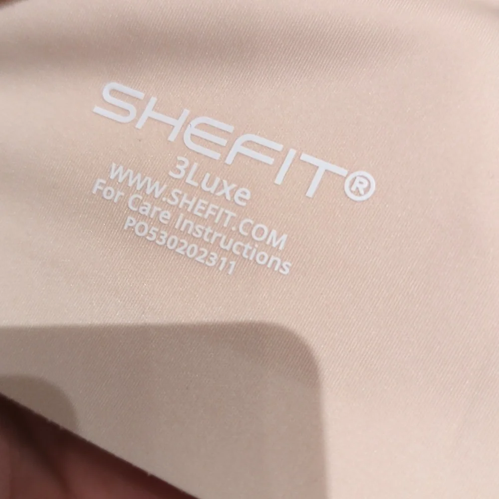 SHEFIT Sports Bra Cream 3Luxe Style 110031 Excellent Wireless Moisture Wicking